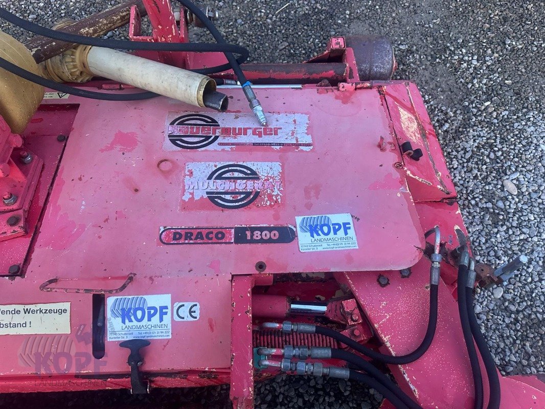 Mulcher typu Sauerburger Sauerburger Mulcher Draco 1800, Gebrauchtmaschine v Schutterzell (Obrázek 2)