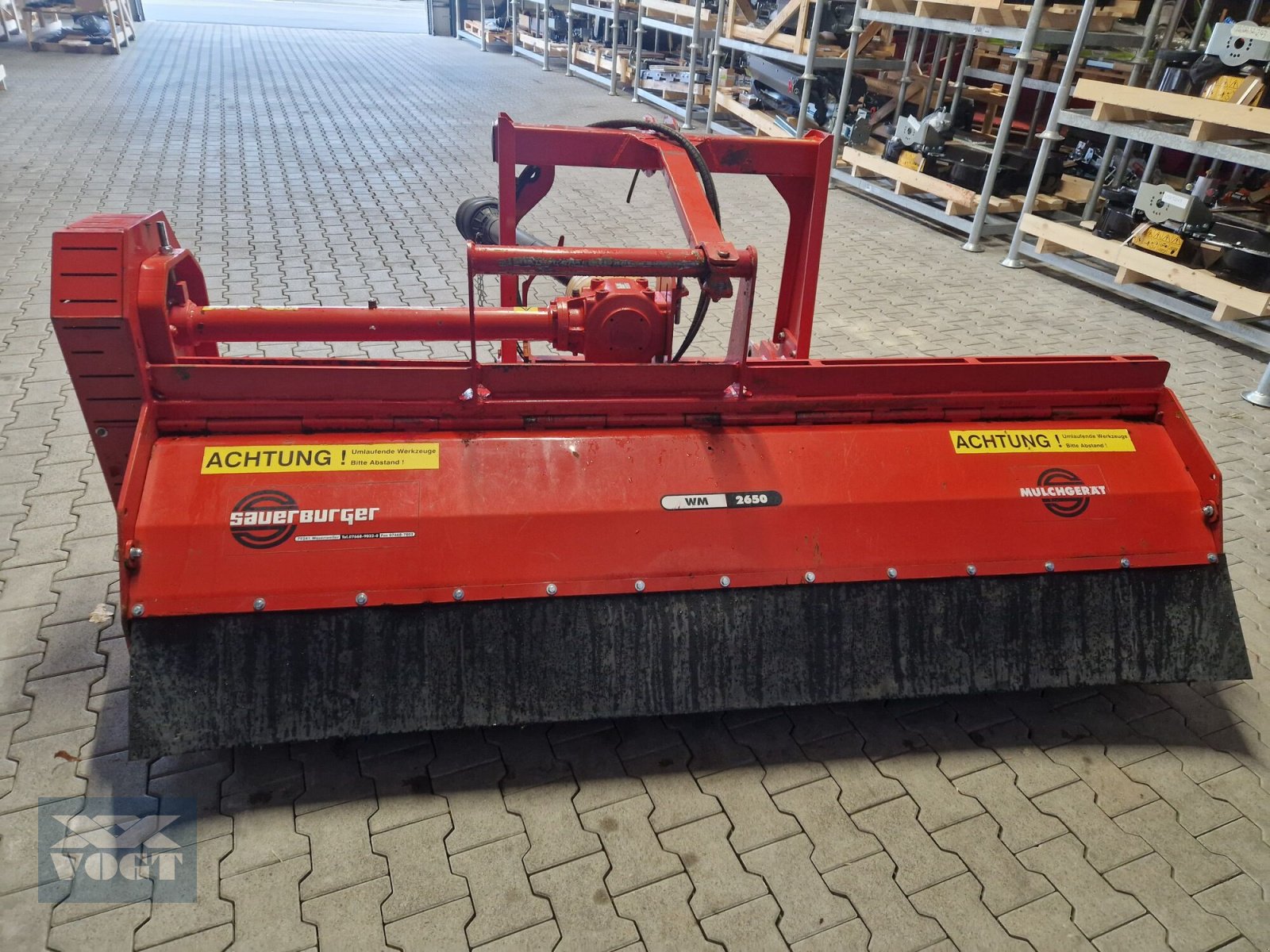 Mulcher tip Sauerburger WM 2650 Mulcher /Schlegelmulcher für Traktor-Gebrauchtgerät-, Gebrauchtmaschine in Schmallenberg (Poză 5)