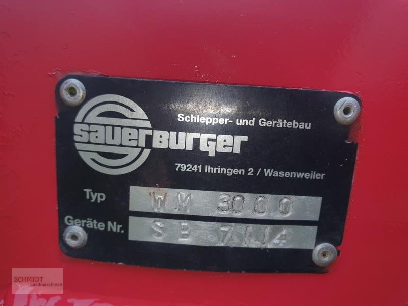 Mulcher des Typs Sauerburger WM 3000 H, Gebrauchtmaschine in Uelzen (Bild 4)