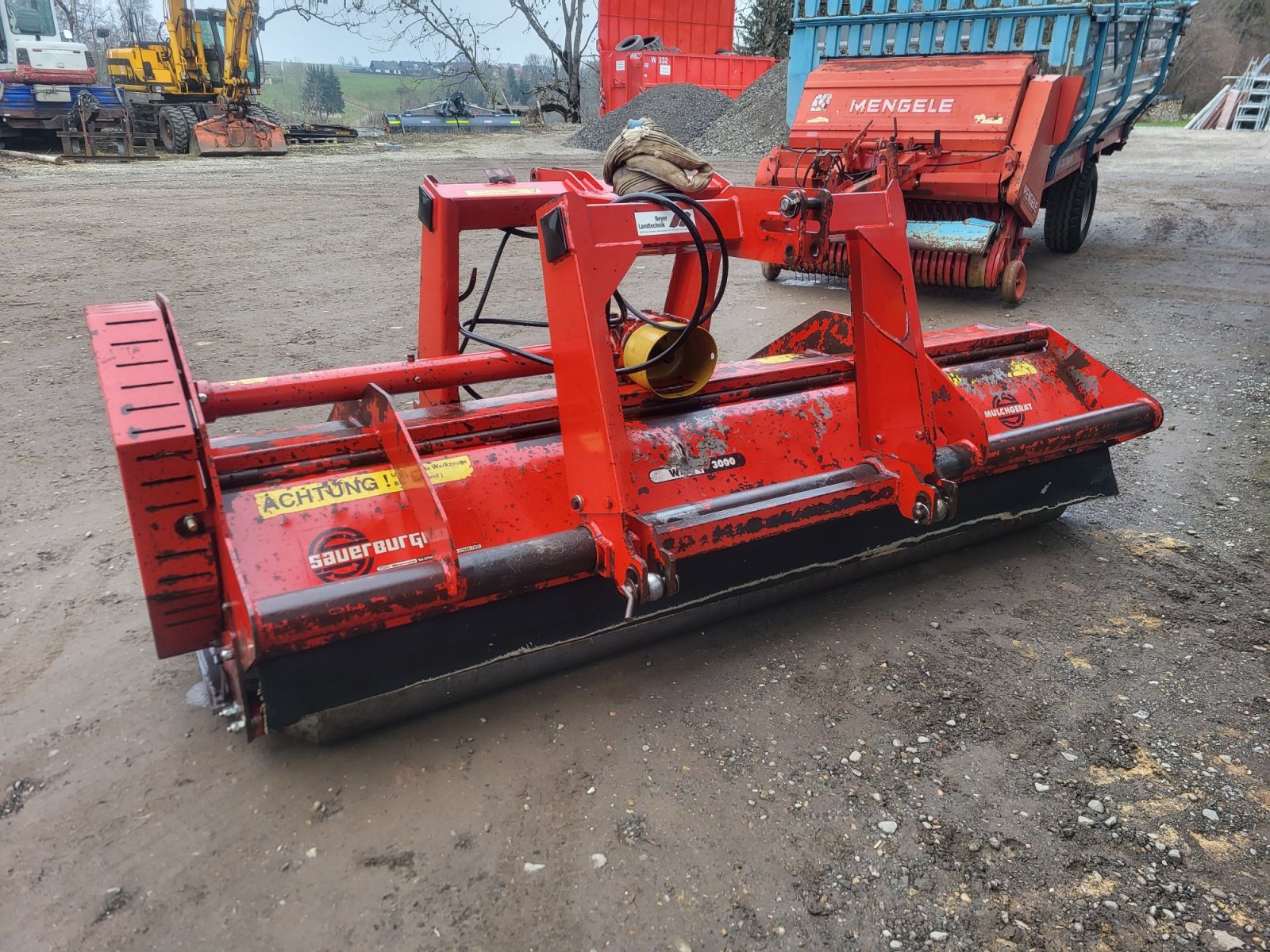 Mulcher del tipo Sauerburger WM 3000 HF, Gebrauchtmaschine In Aßmannshardt (Immagine 3)