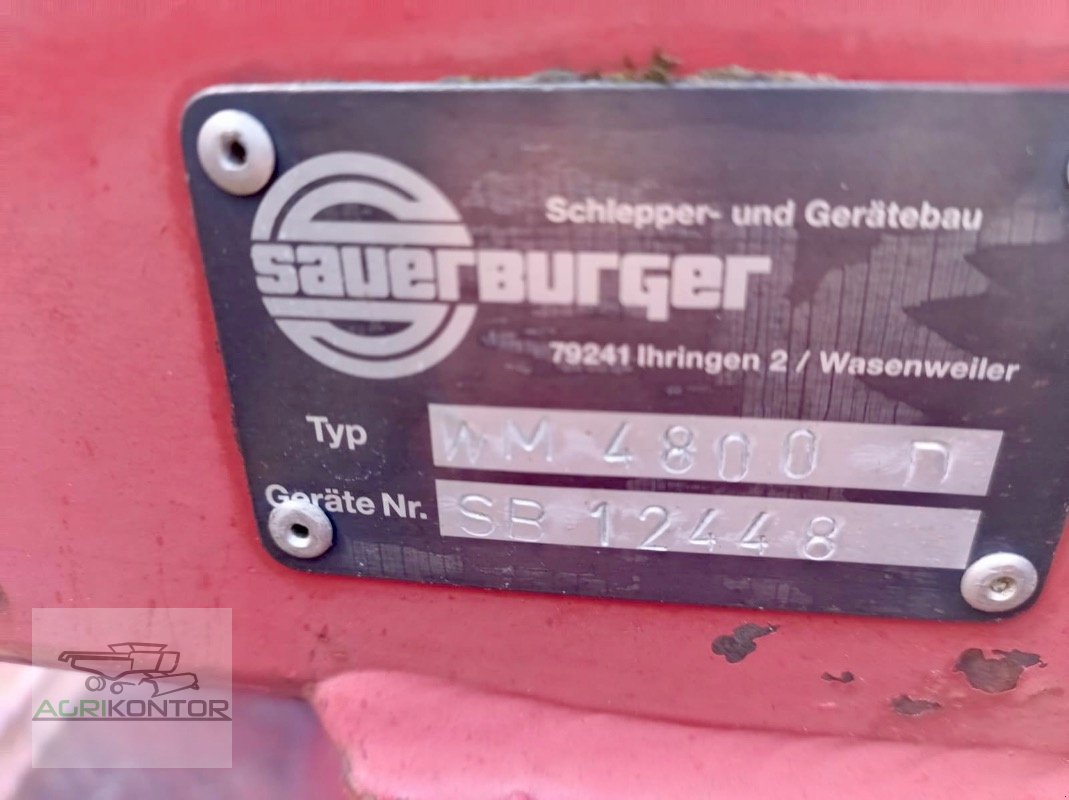 Mulcher Türe ait Sauerburger WM 4800 D, Gebrauchtmaschine içinde Liebenwalde (resim 17)