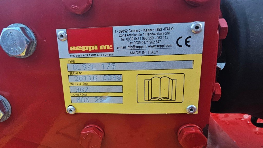 Mulcher of the type Seppi 0LS/L 175, Gebrauchtmaschine in Altendorf (Picture 4)