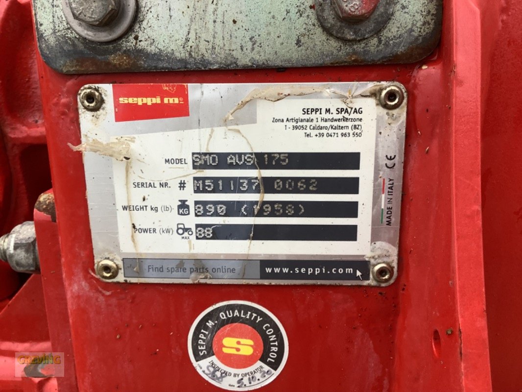 Mulcher des Typs Seppi Böschungsmulcher SMO 175, Gebrauchtmaschine in Ahaus (Bild 11)