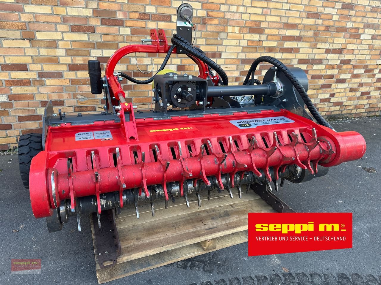 Mulcher του τύπου Seppi MINIFORST pick up 175, Gebrauchtmaschine σε Michelstadt (Φωτογραφία 3)