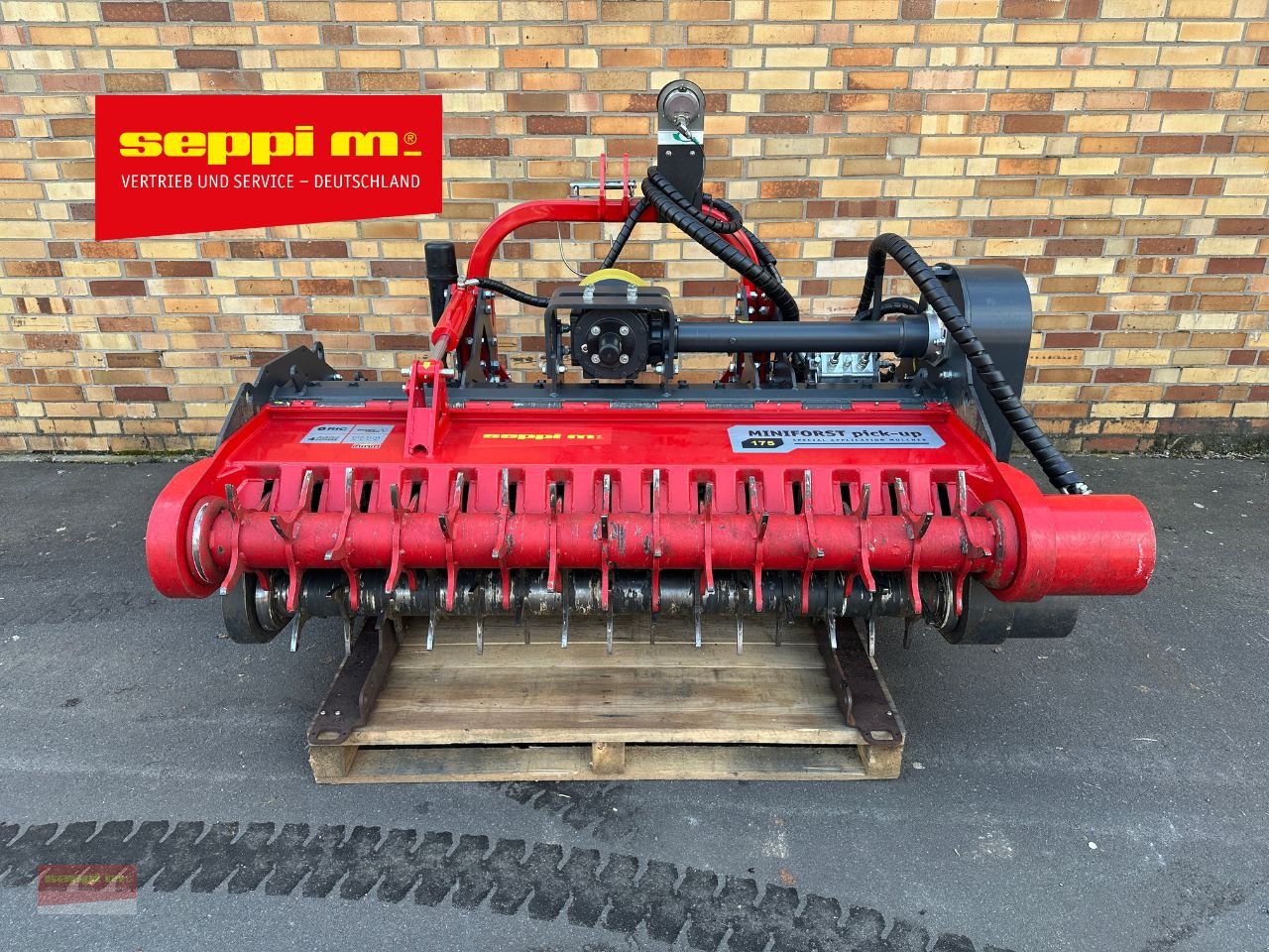 Mulcher του τύπου Seppi MINIFORST pick up 175, Gebrauchtmaschine σε Michelstadt (Φωτογραφία 2)