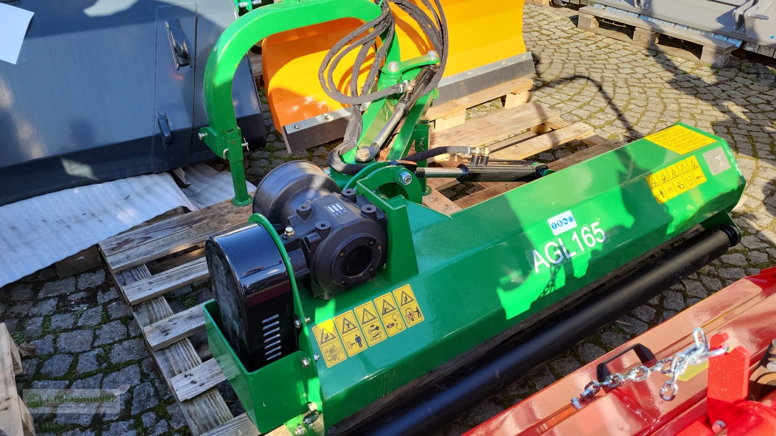 Mulcher des Typs Sonstige AGL-165 inkl. Gelenkwelle Hammerschlegel Ausliegemulcher Böschungsmulcher, Neumaschine in Feuchtwangen (Bild 2)