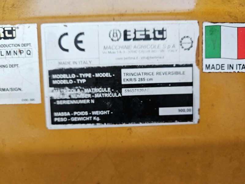 Mulcher typu Sonstige Berti EKR/S 285 cm, Gebrauchtmaschine v Emsbüren (Obrázek 7)