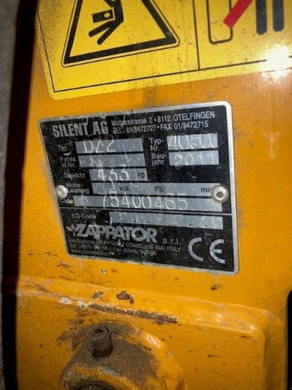 Mulcher типа Sonstige DZ 2 -40500, Gebrauchtmaschine в Buochs NW (Фотография 10)