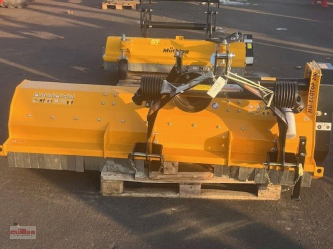 Mulcher Türe ait Sonstige ECOTOP 200, Gebrauchtmaschine içinde Holzhausen (resim 1)