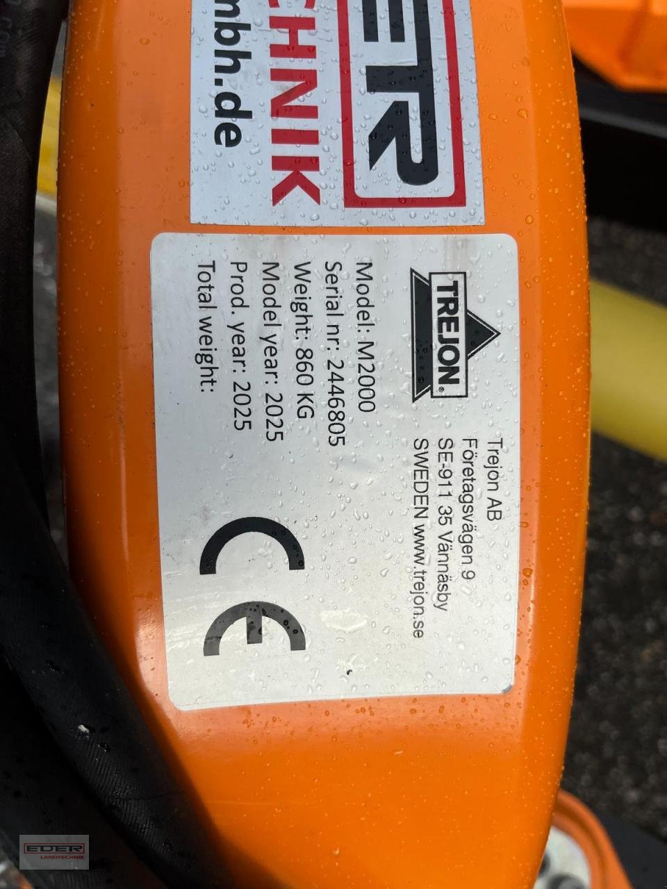 Mulcher tip Sonstige Trejon Multiforest Optimal M2000 Kettenmulcher, Neumaschine in Tuntenhausen (Poză 14)