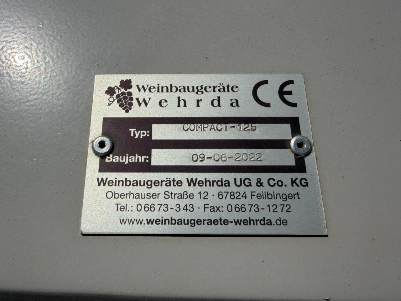 Mulcher del tipo Sonstige Wehrda Compact 125 TF, Neumaschine en Niederkirchen (Imagen 9)