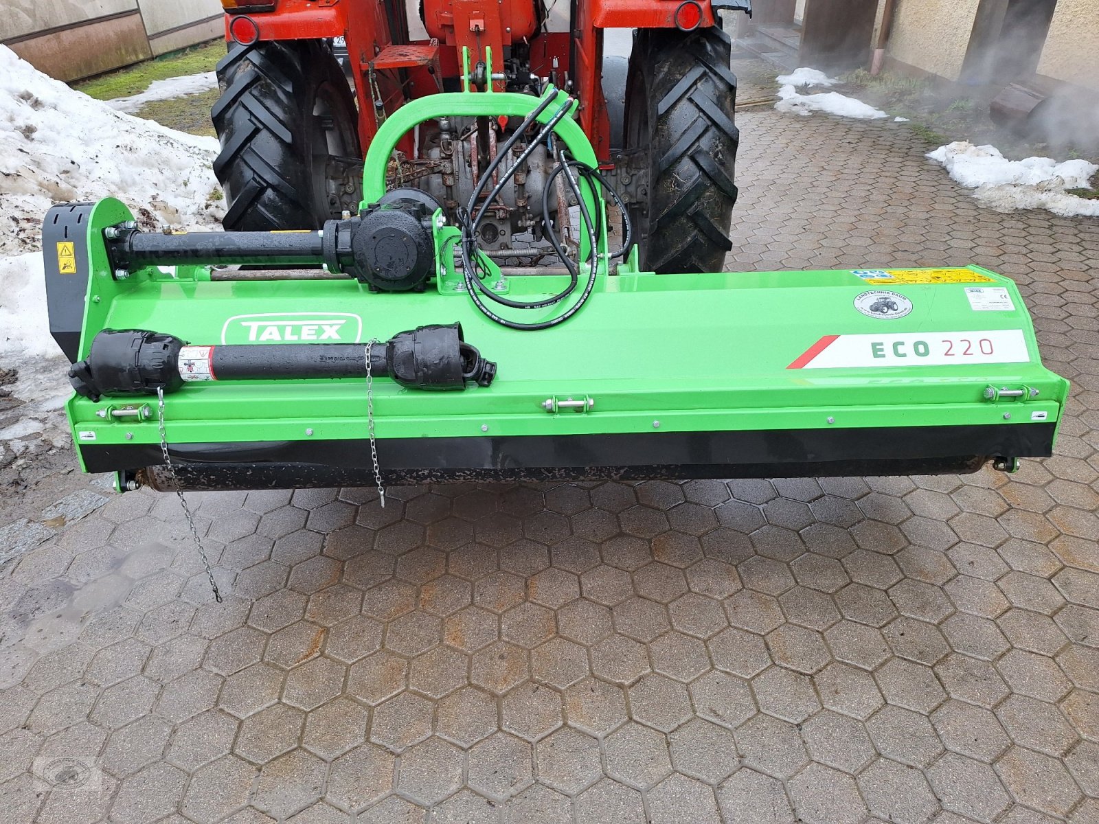 Mulcher del tipo Talex Eco 220H Schlegelmulcher Hydr.-Verschiebung. Bj.2024. Top Zustand, Gebrauchtmaschine en Tschirn (Imagen 1)