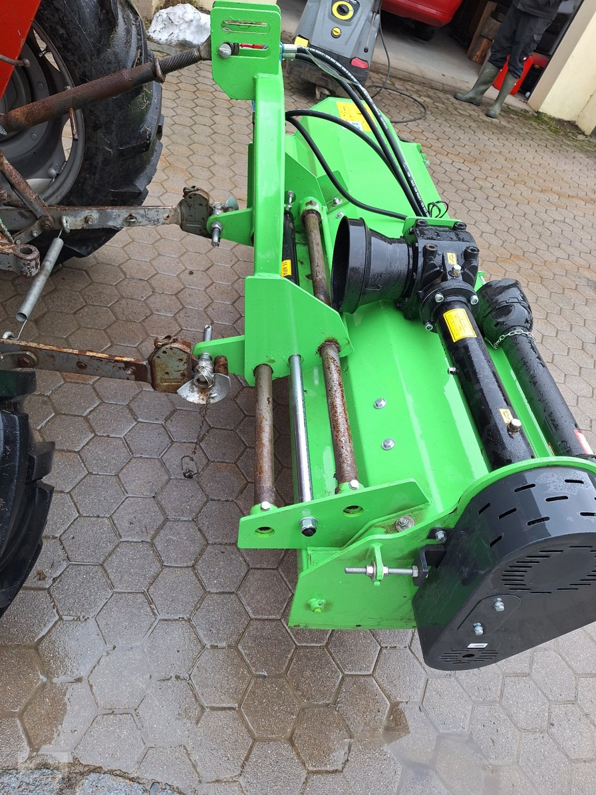 Mulcher del tipo Talex Eco 220H Schlegelmulcher Hydr.-Verschiebung. Bj.2024. Top Zustand, Gebrauchtmaschine en Tschirn (Imagen 5)