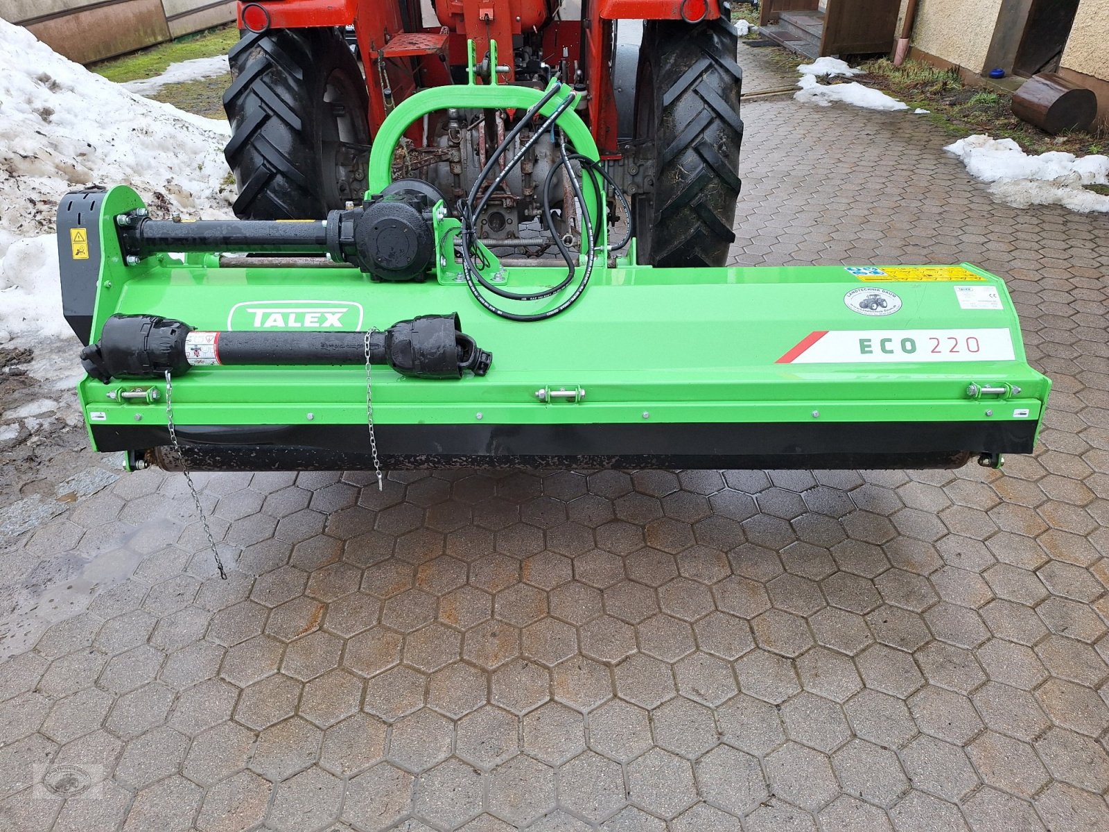 Mulcher del tipo Talex Eco 220H Schlegelmulcher Hydr.-Verschiebung. Bj.2024. Top Zustand, Gebrauchtmaschine en Tschirn (Imagen 7)