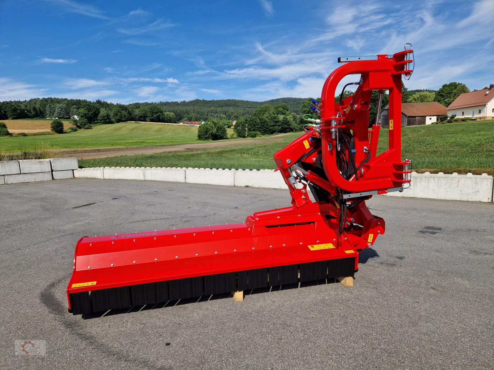 Mulcher des Typs Tehnos MBP 280 Schwenk Seiten Mulcher Profi 2,80m, Neumaschine in Tiefenbach (Bild 7)