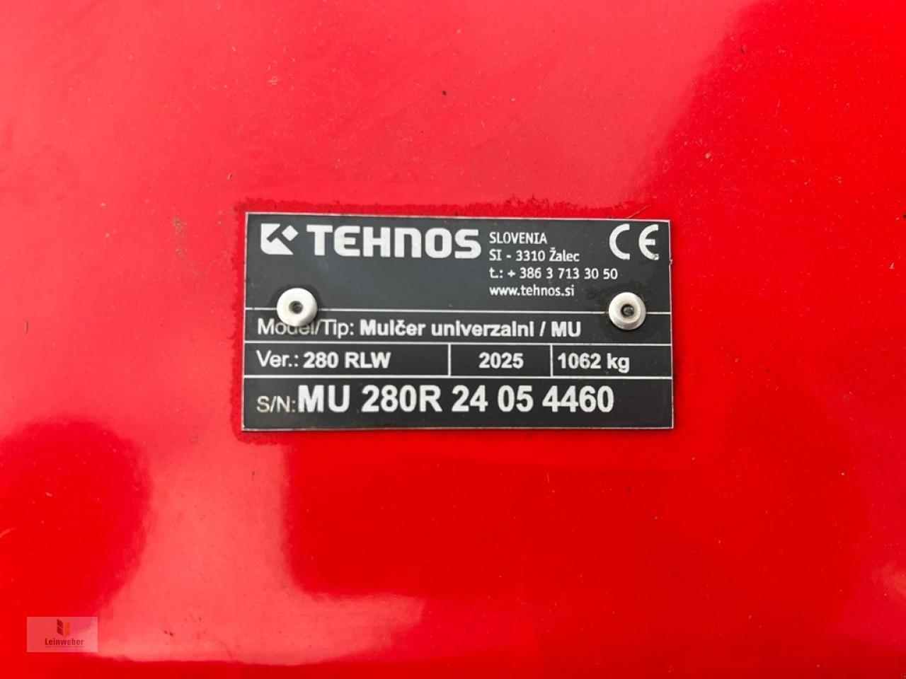 Mulcher za tip Tehnos MU 280 RLW, Gebrauchtmaschine u Neuhof - Dorfborn (Slika 6)