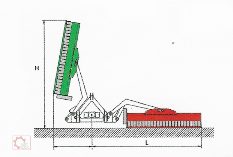 Mulcher des Typs Tehnos MU2Z 840 900 LW klappbarer Mulcher, Neumaschine in Tiefenbach (Bild 6)