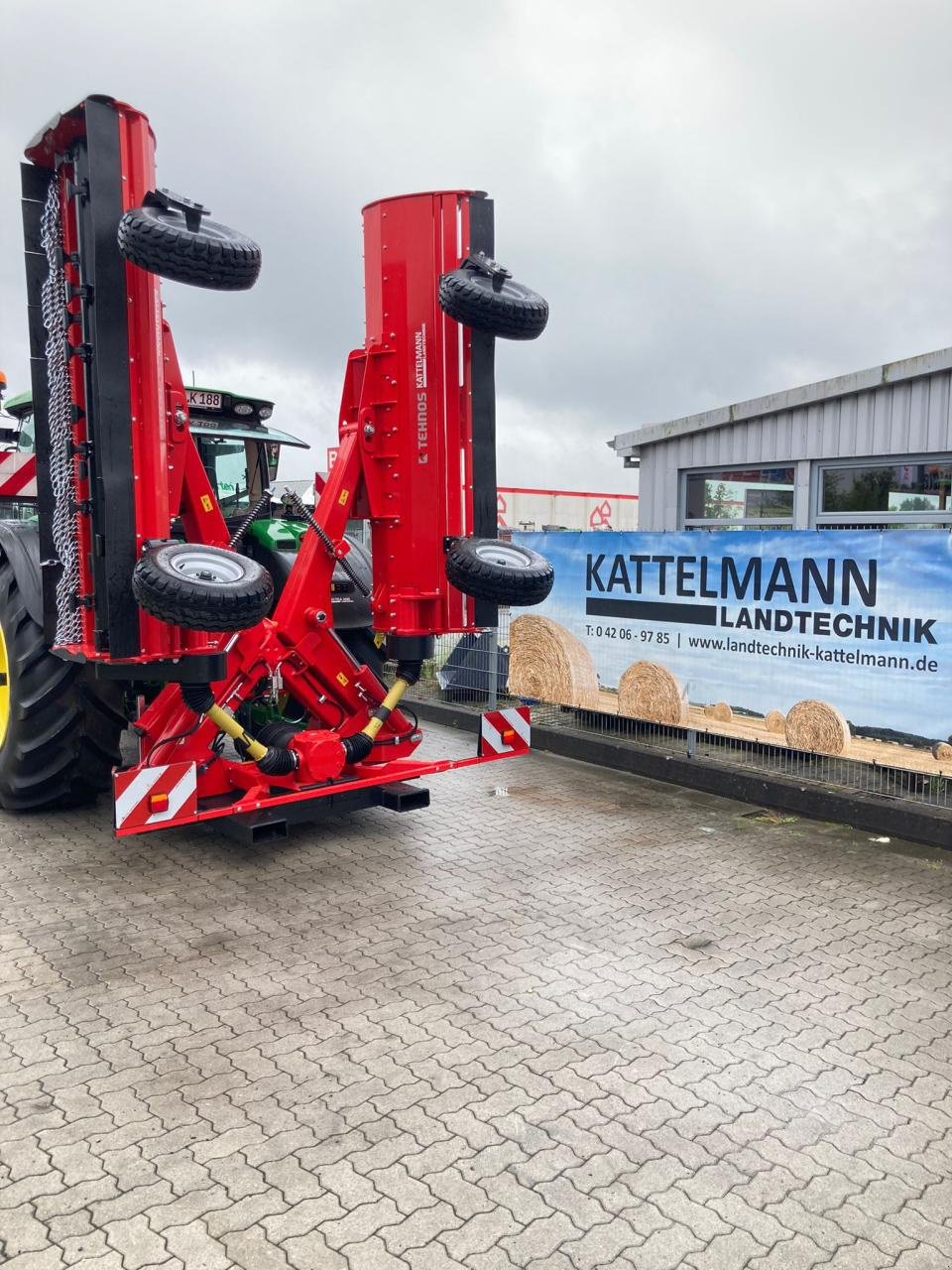 Mulcher des Typs Tehnos MU2Z 840, Gebrauchtmaschine in Stuhr (Bild 1)