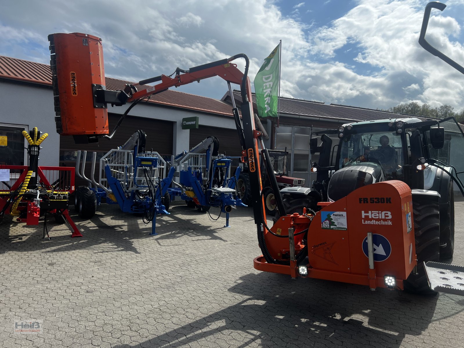 Mulcher des Typs Tifermec 530K FR, Gebrauchtmaschine in Merkendorf (Bild 1)