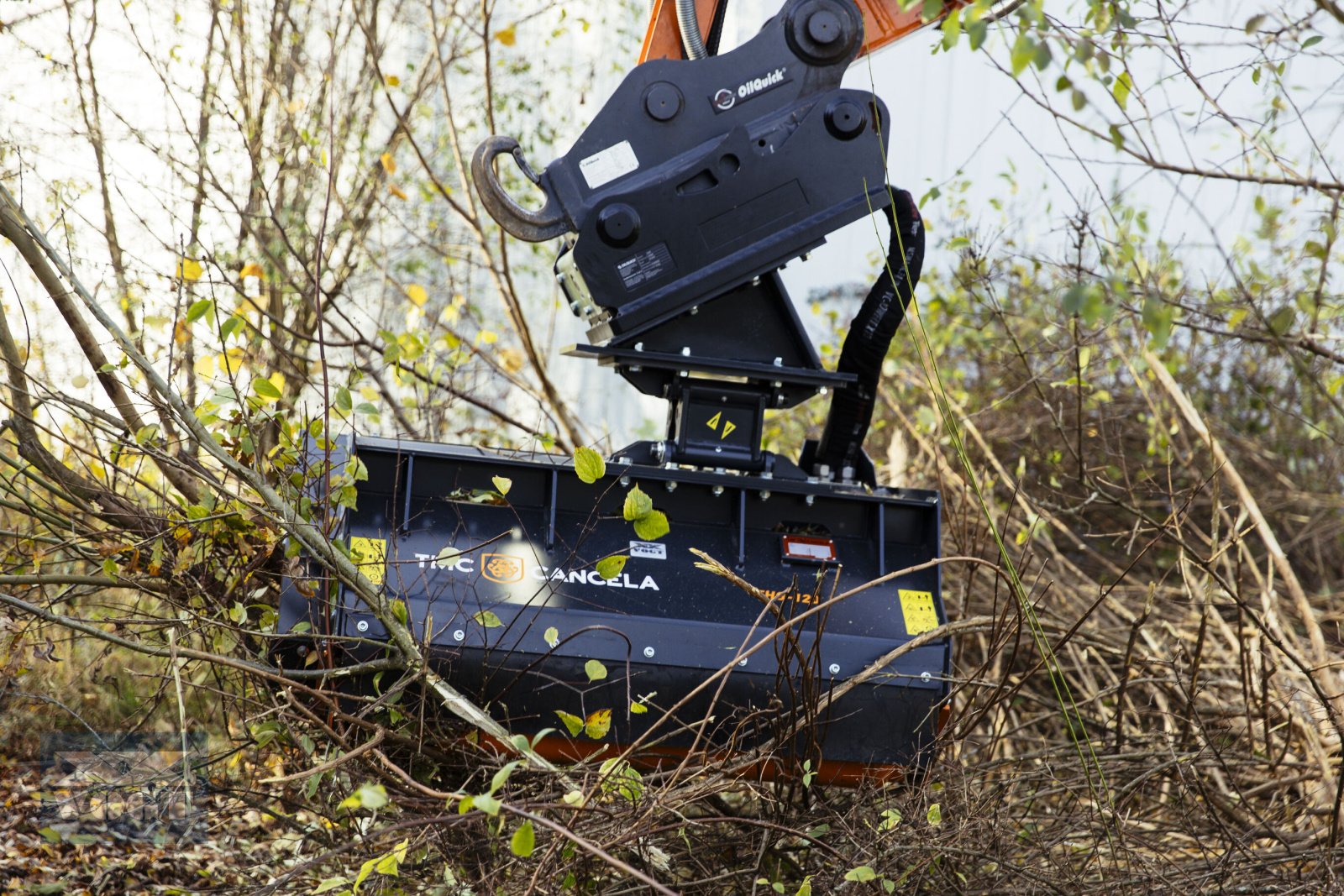 Mulcher des Typs TMC Cancela THG-120 Hydraulischer Schlegelmulcher für Bagger /Radlader, Neumaschine in Schmallenberg (Bild 5)