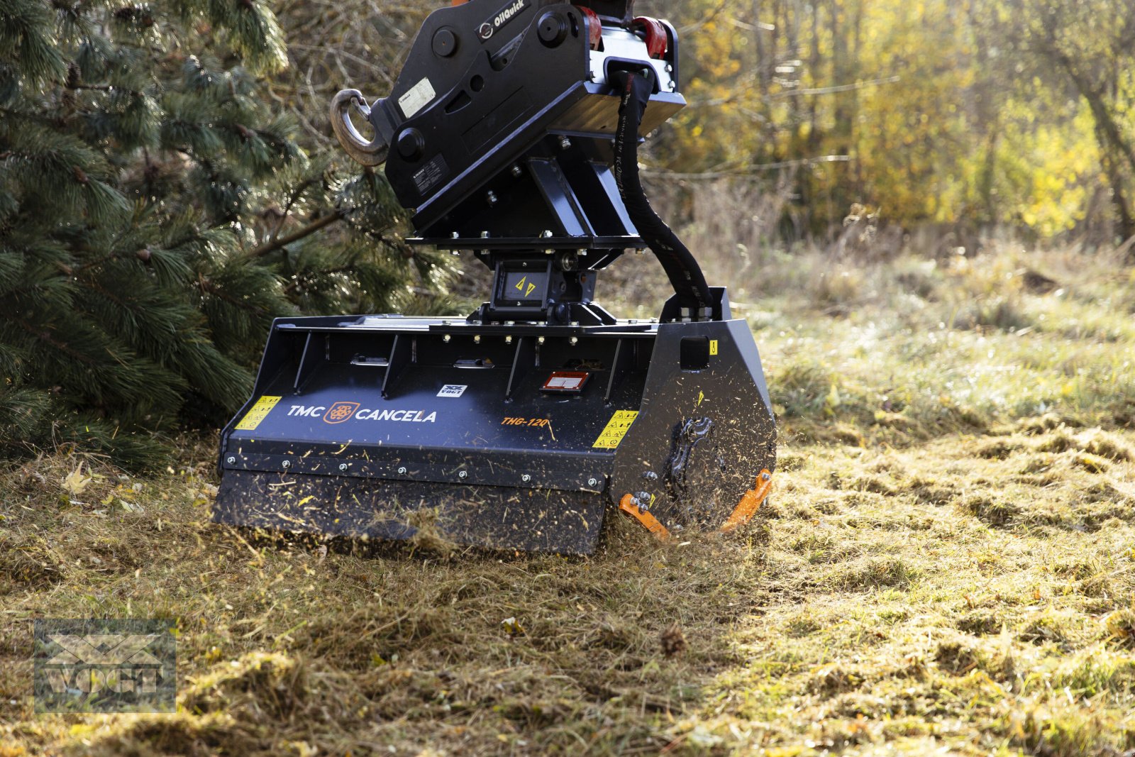 Mulcher des Typs TMC Cancela THG-120 Hydraulischer Schlegelmulcher für Bagger /Radlader, Neumaschine in Schmallenberg (Bild 10)