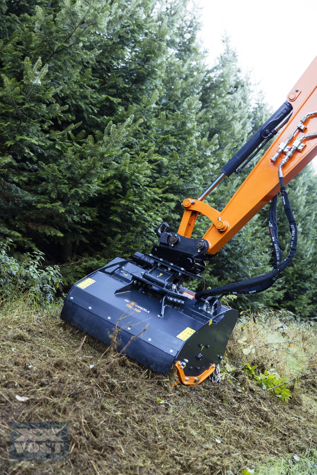 Mulcher typu TMC Cancela THL-100 Hydraulischer Schlegelmulcher für Bagger/Radlader, Neumaschine v Schmallenberg (Obrázek 4)