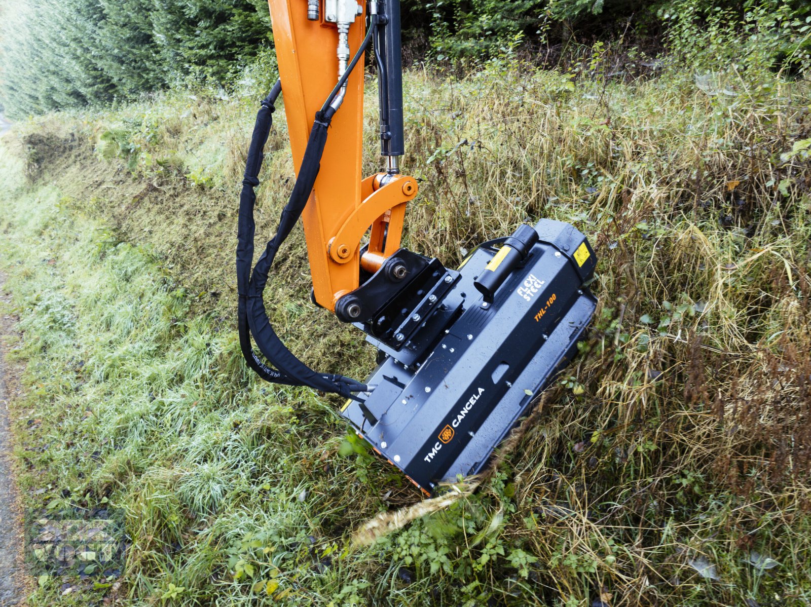 Mulcher typu TMC Cancela THL-100 Hydraulischer Schlegelmulcher für Bagger/Radlader, Neumaschine v Schmallenberg (Obrázek 9)