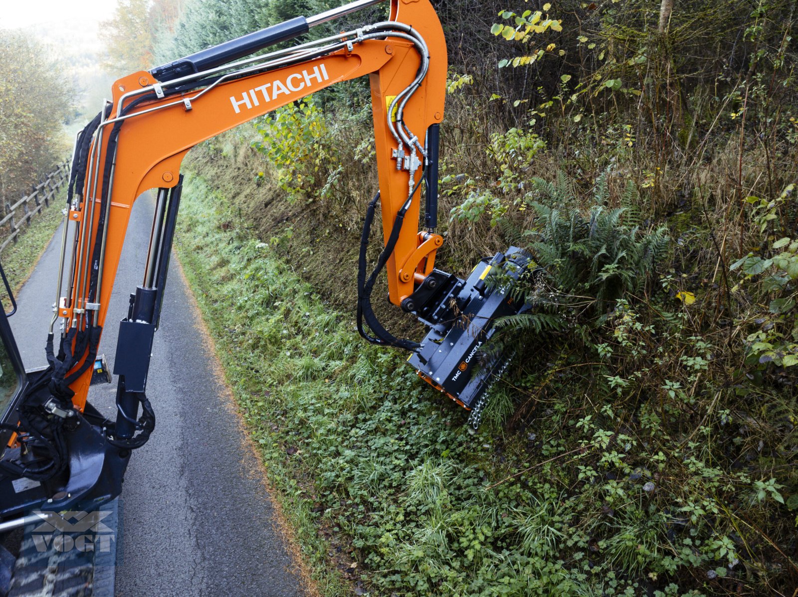 Mulcher typu TMC Cancela THL-100 Hydraulischer Schlegelmulcher für Bagger/Radlader, Neumaschine v Schmallenberg (Obrázek 11)