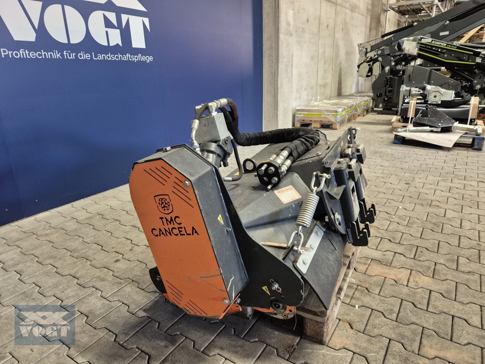 Mulcher del tipo TMC Cancela TLA-120 Hydr. Schlegelmulchkopf /Mulchkopf für Mähraupe /Funkraupe, Gebrauchtmaschine en Schmallenberg (Imagen 2)