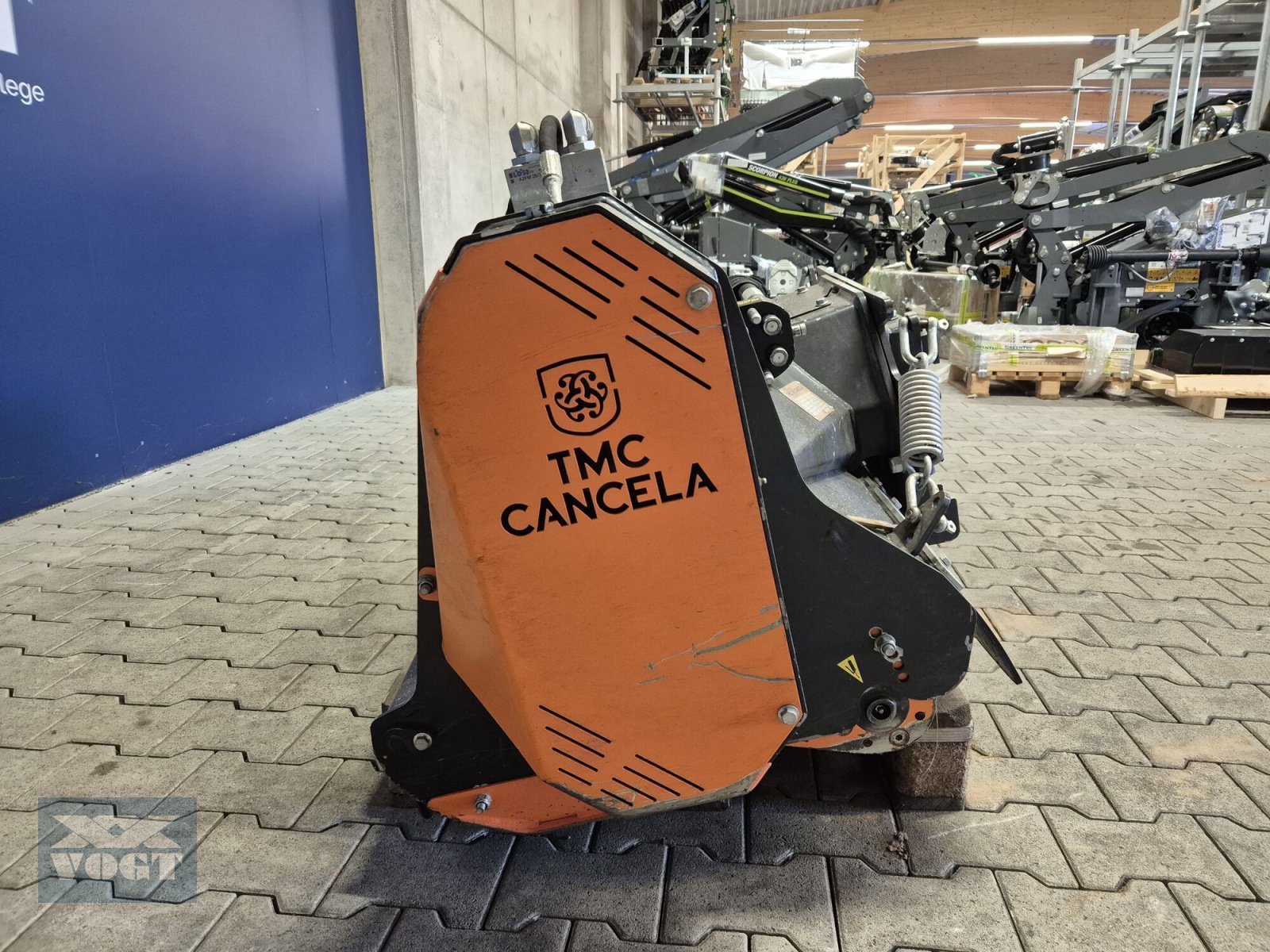 Mulcher del tipo TMC Cancela TLA-120 Hydr. Schlegelmulchkopf /Mulchkopf für Mähraupe /Funkraupe, Gebrauchtmaschine en Schmallenberg (Imagen 3)