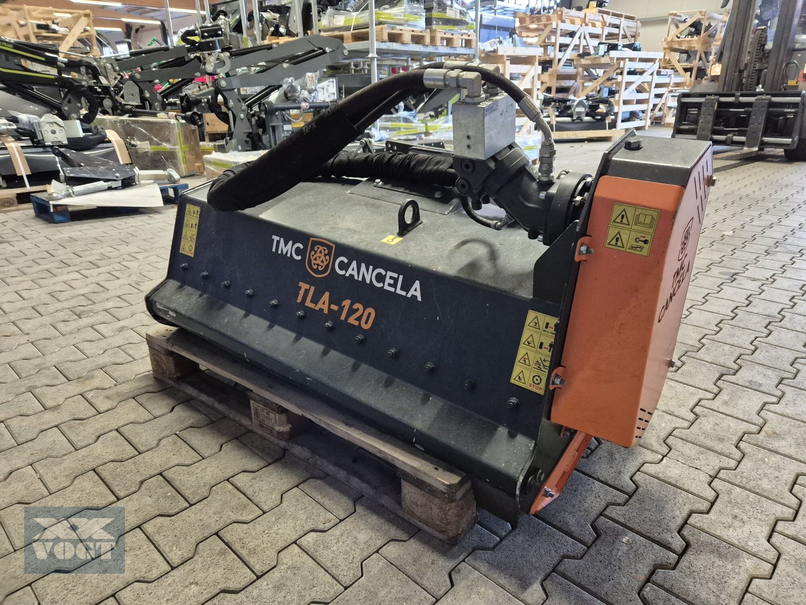 Mulcher del tipo TMC Cancela TLA-120 Hydr. Schlegelmulchkopf /Mulchkopf für Mähraupe /Funkraupe, Gebrauchtmaschine en Schmallenberg (Imagen 4)