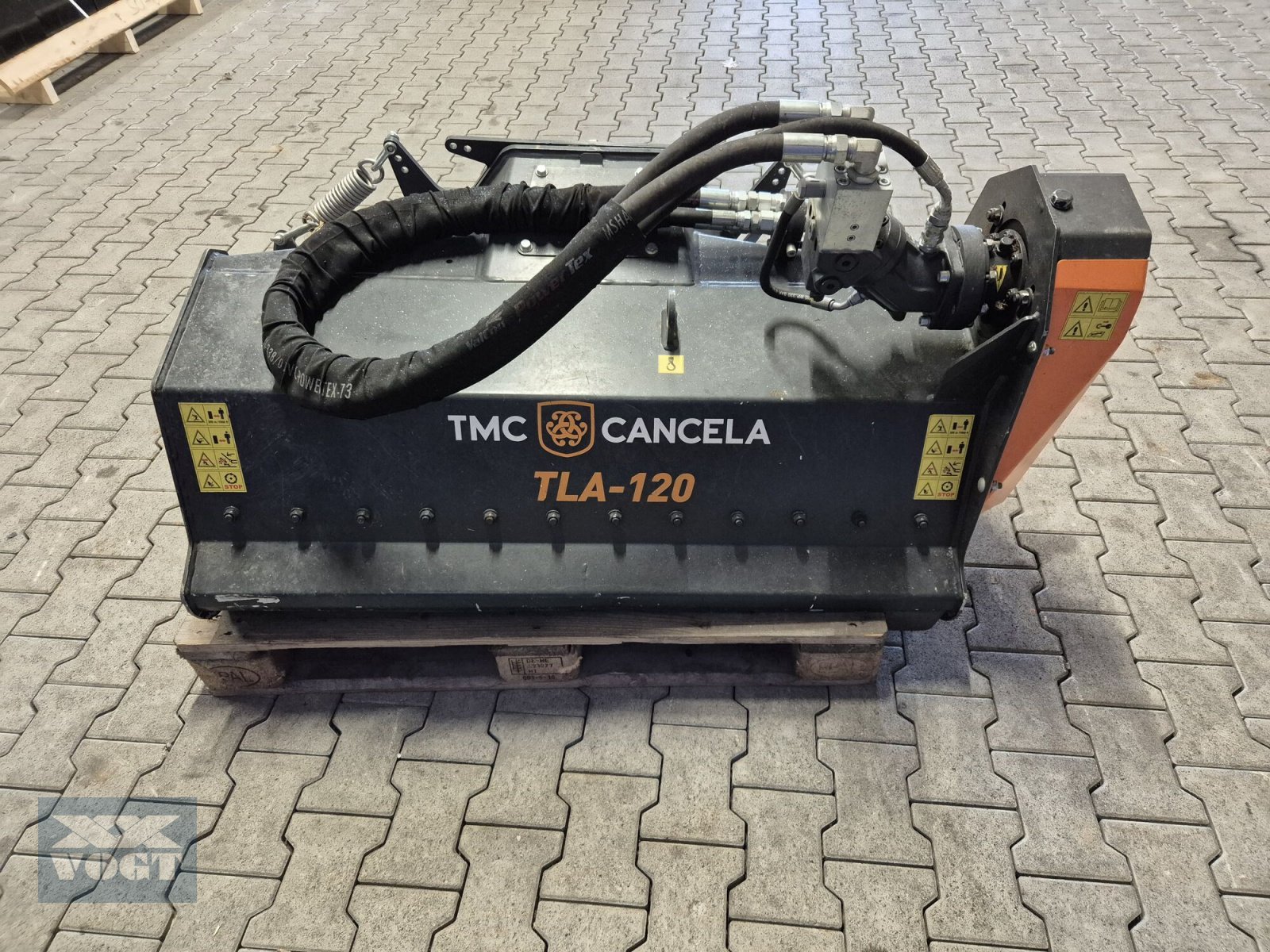 Mulcher del tipo TMC Cancela TLA-120 Hydr. Schlegelmulchkopf /Mulchkopf für Mähraupe /Funkraupe, Gebrauchtmaschine en Schmallenberg (Imagen 5)