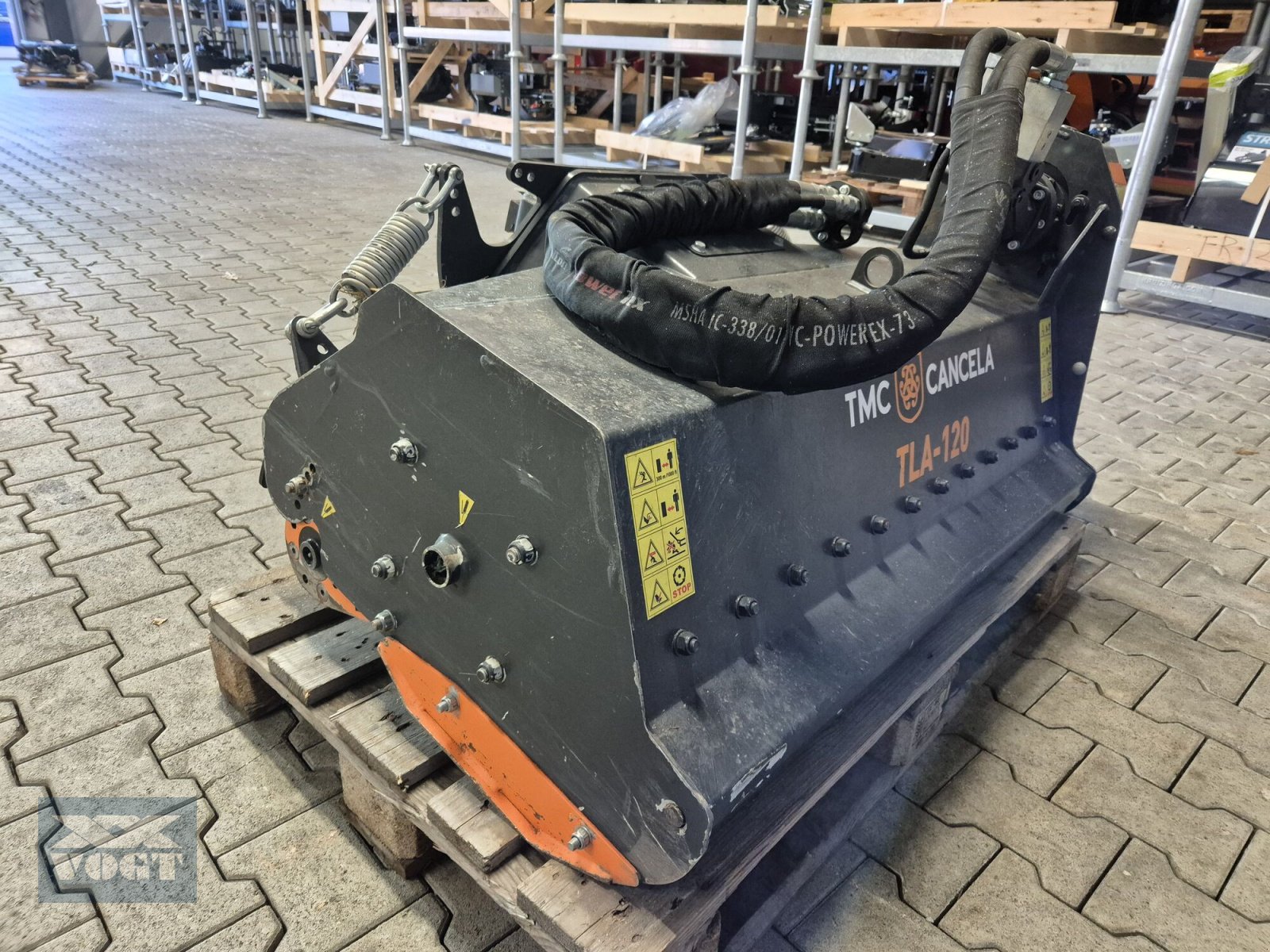 Mulcher del tipo TMC Cancela TLA-120 Hydr. Schlegelmulchkopf /Mulchkopf für Mähraupe /Funkraupe, Gebrauchtmaschine en Schmallenberg (Imagen 8)