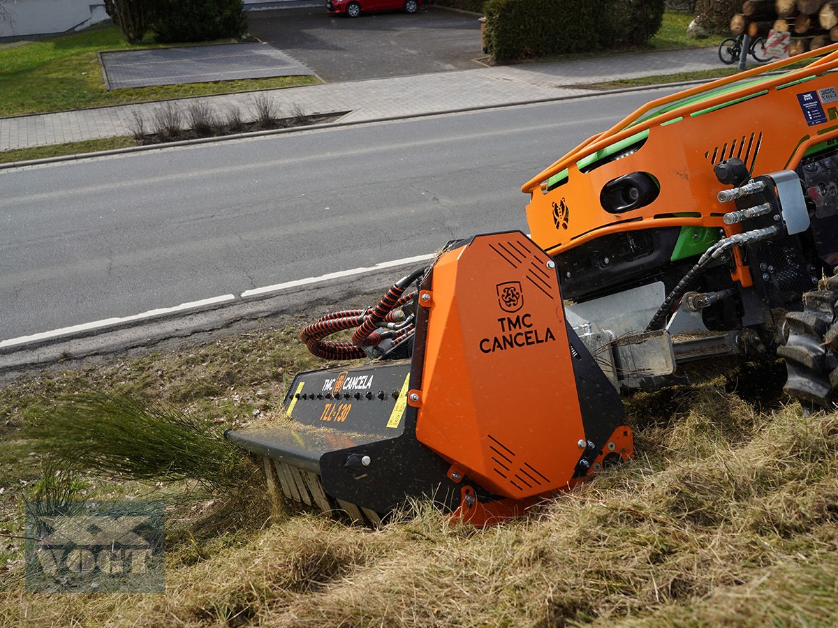 Mulcher typu TMC Cancela TLL-130 Hydraulischer Mulcher /Schlegelmulchkopf für Funkraupen /Radlader, Neumaschine w Schmallenberg (Zdjęcie 9)