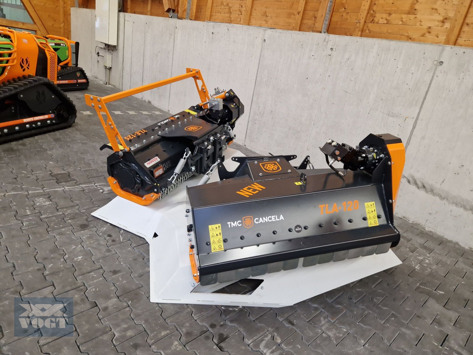 Mulcher typu TMC Cancela TLL-130 Hydraulischer Mulcher /Schlegelmulchkopf für Funkraupen /Radlader, Neumaschine w Schmallenberg (Zdjęcie 10)