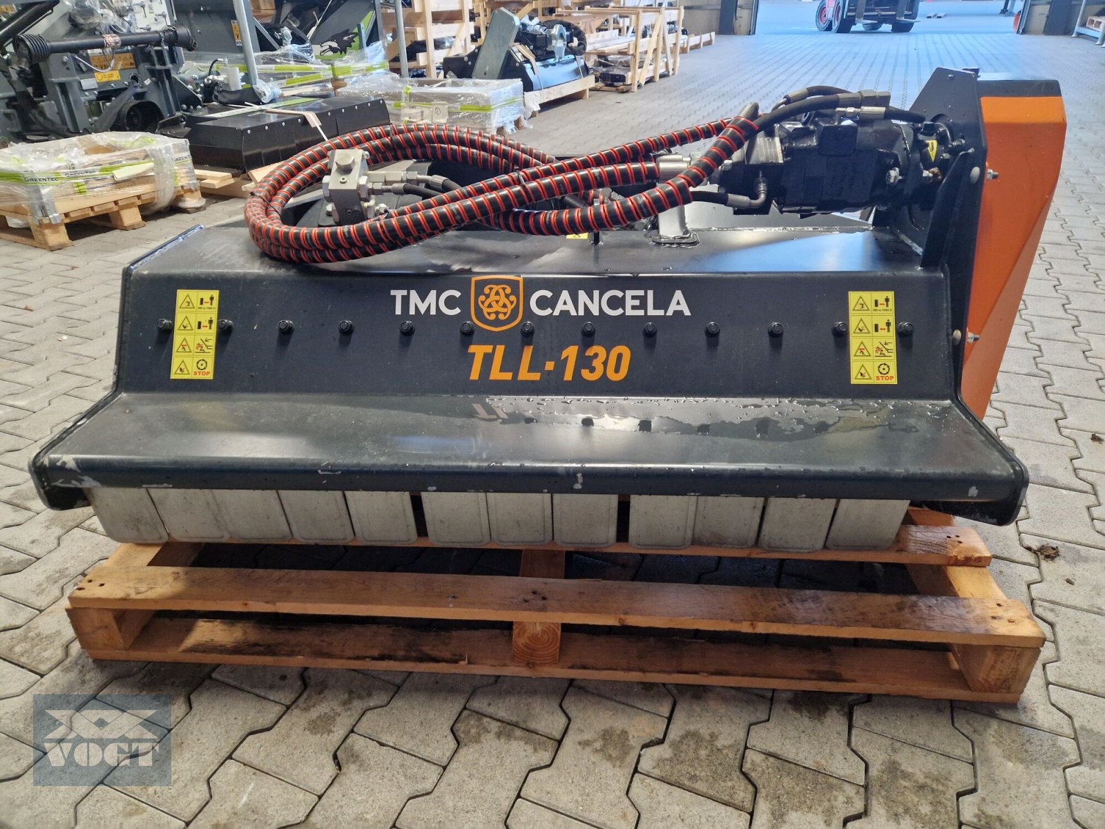 Mulcher des Typs TMC Cancela TLL-130 Mulchkopf /Schlegelmulcher für Mähraupe /Mulchraupe /Funkraupe, Gebrauchtmaschine in Schmallenberg (Bild 5)