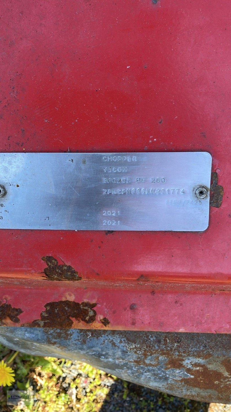 Mulcher Türe ait Vicon BROMEX PF 280, Gebrauchtmaschine içinde Wiefelstede-Spohle (resim 5)