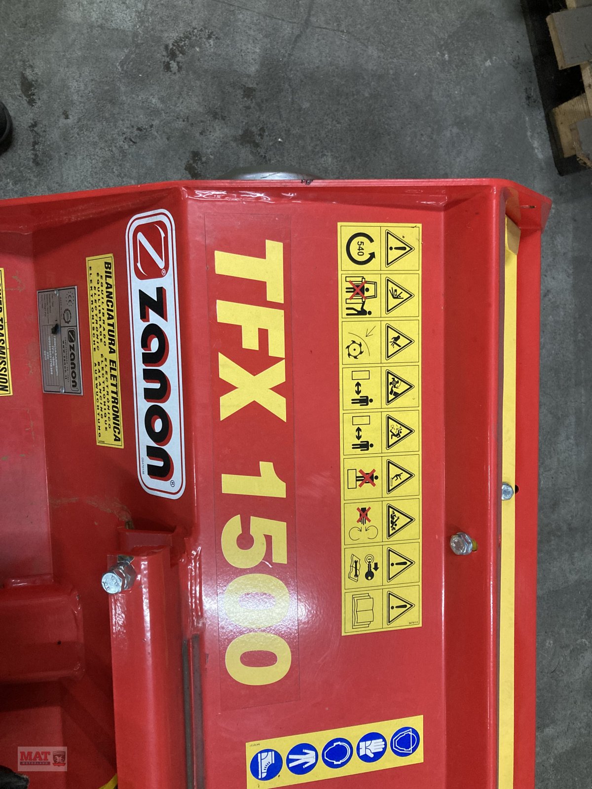 Mulcher typu Zanon TFX 1500, Gebrauchtmaschine v Waldkraiburg (Obrázek 2)