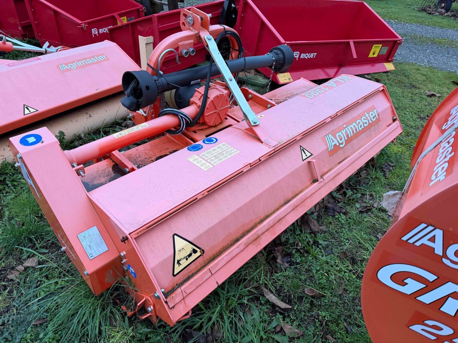 Mulchgerät & Häckselgerät tip Agrimaster KLA1900, Gebrauchtmaschine in LA SOUTERRAINE (Poză 4)