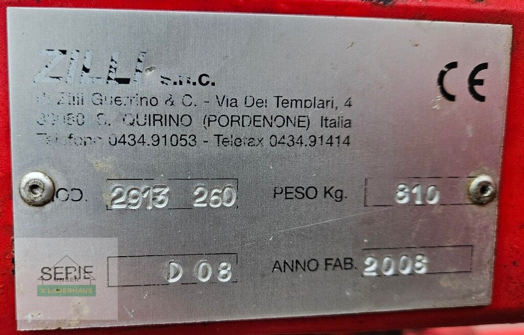 Mulchgerät & Häckselgerät Türe ait Agrimaster Mulcher 260 D08, Gebrauchtmaschine içinde St. Michael (resim 10)