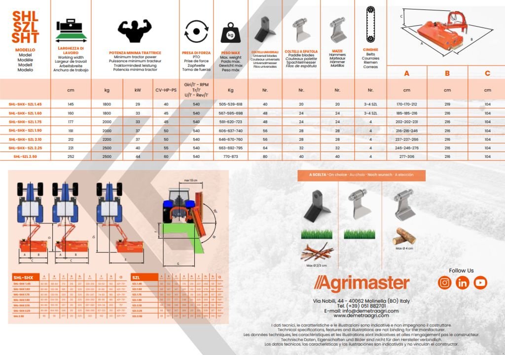 Mulchgerät & Häckselgerät des Typs Agrimaster SHL 2.50S, Neumaschine in Pischelsdorf (Bild 11)