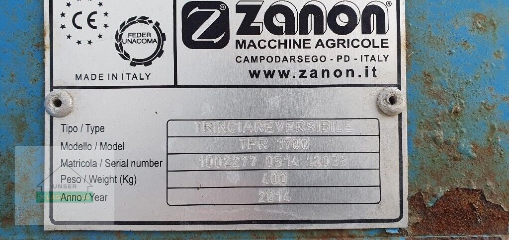 Mulchgerät & Häckselgerät typu Agrimaster TFR 1700, Neumaschine v St. Michael (Obrázek 5)