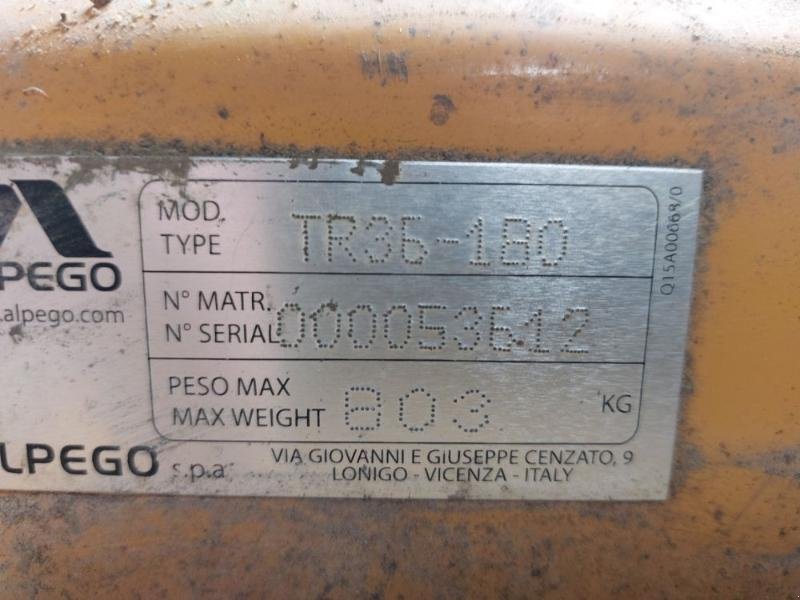 Mulchgerät & Häckselgerät del tipo Alpego TR36-180, Gebrauchtmaschine en GEMOZAC (Imagen 2)
