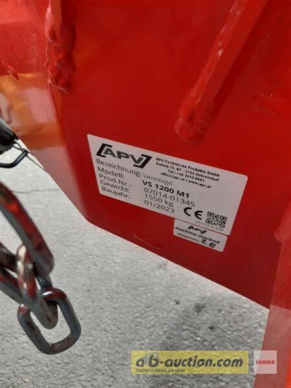 Mulchgerät & Häckselgerät des Typs APV STRIEGEL APV VS 1200, Vorführmaschine in Grimma (Bild 11)