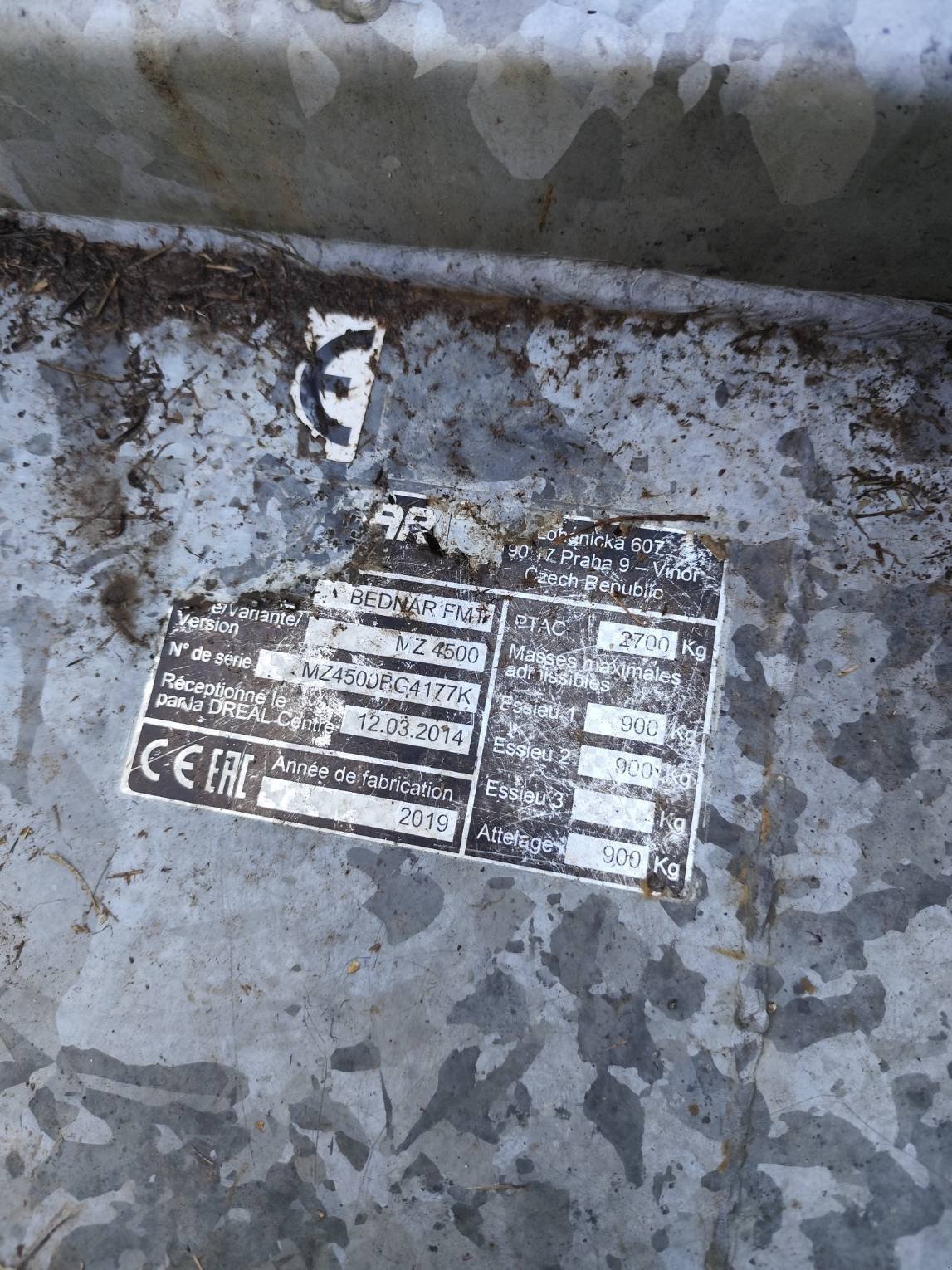 Mulchgerät & Häckselgerät van het type Bednar FMT4500, Gebrauchtmaschine in Le Horps (Foto 7)