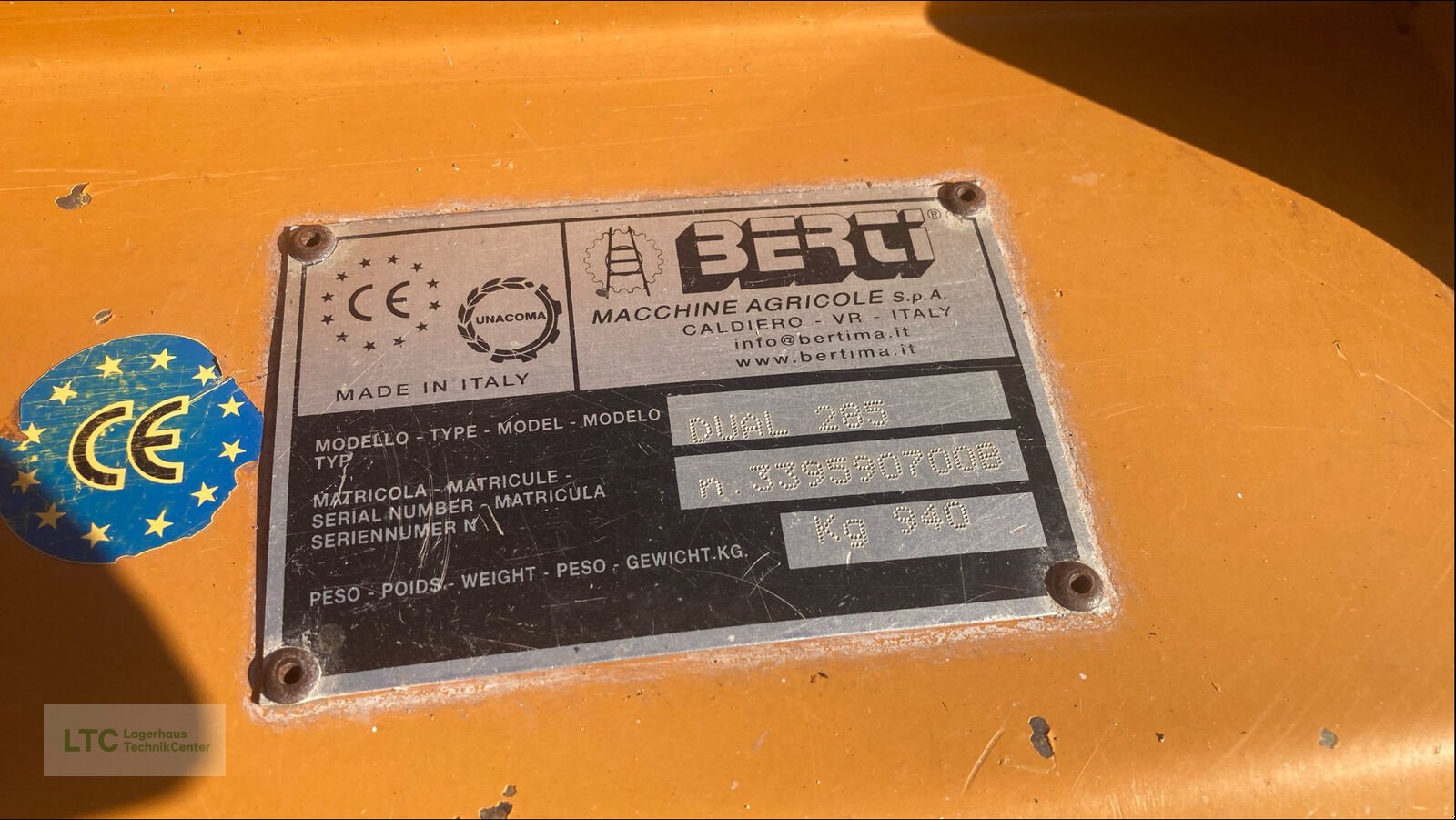 Mulchgerät & Häckselgerät от тип Berti DUAL 285, Gebrauchtmaschine в Eggendorf (Снимка 10)