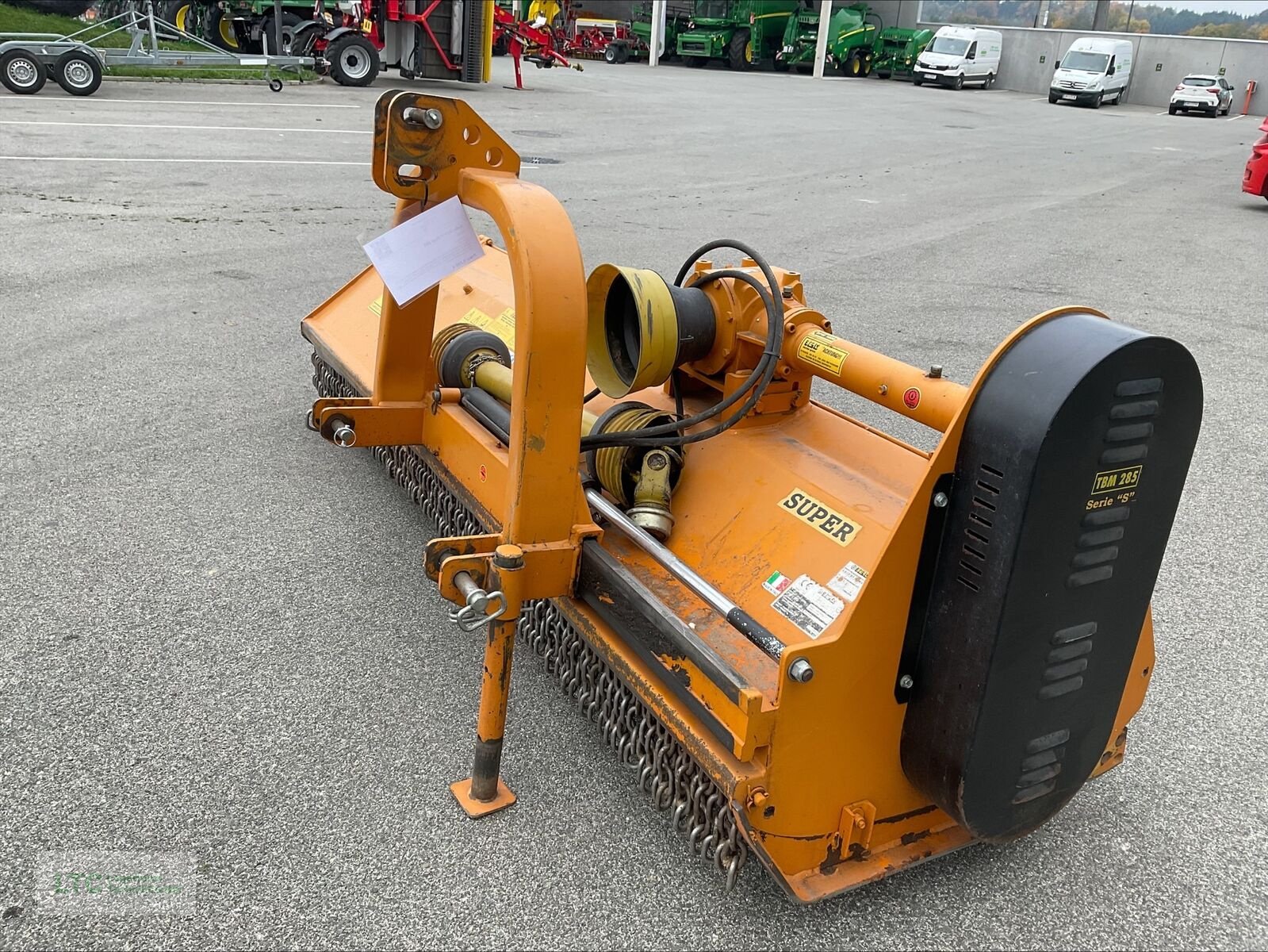 Mulchgerät & Häckselgerät a típus Berti Dual 285, Gebrauchtmaschine ekkor: Redlham (Kép 1)