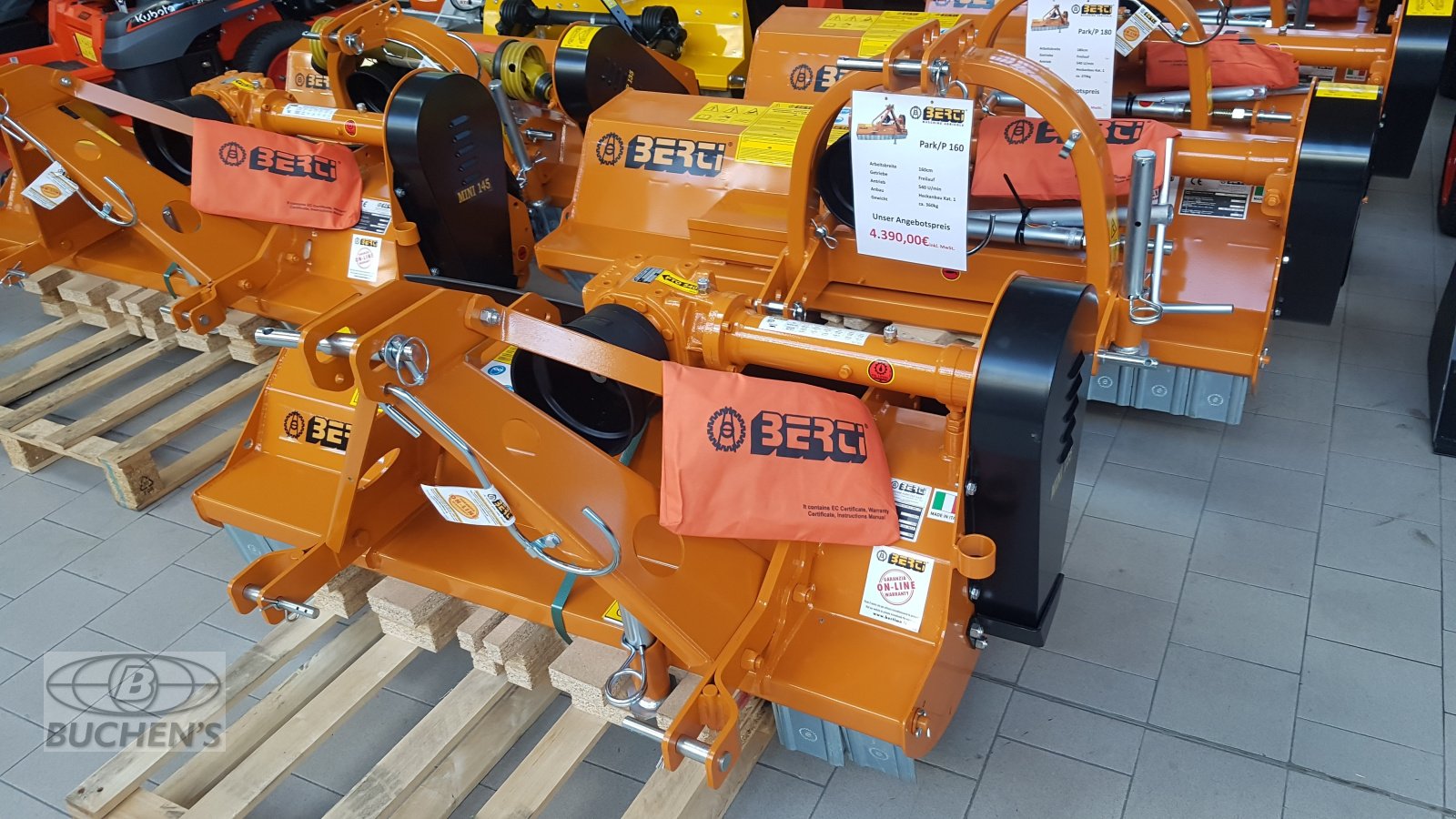 Mulchgerät & Häckselgerät typu Berti Mini 125, Neumaschine v Olpe (Obrázek 1)