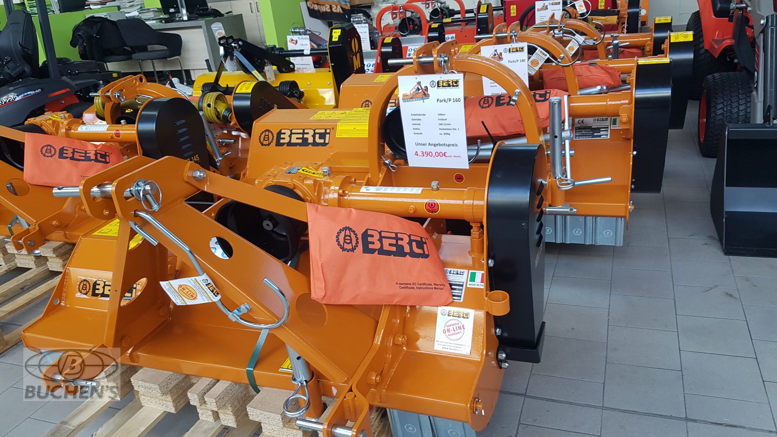 Mulchgerät & Häckselgerät typu Berti Mini 125, Neumaschine v Olpe (Obrázek 3)