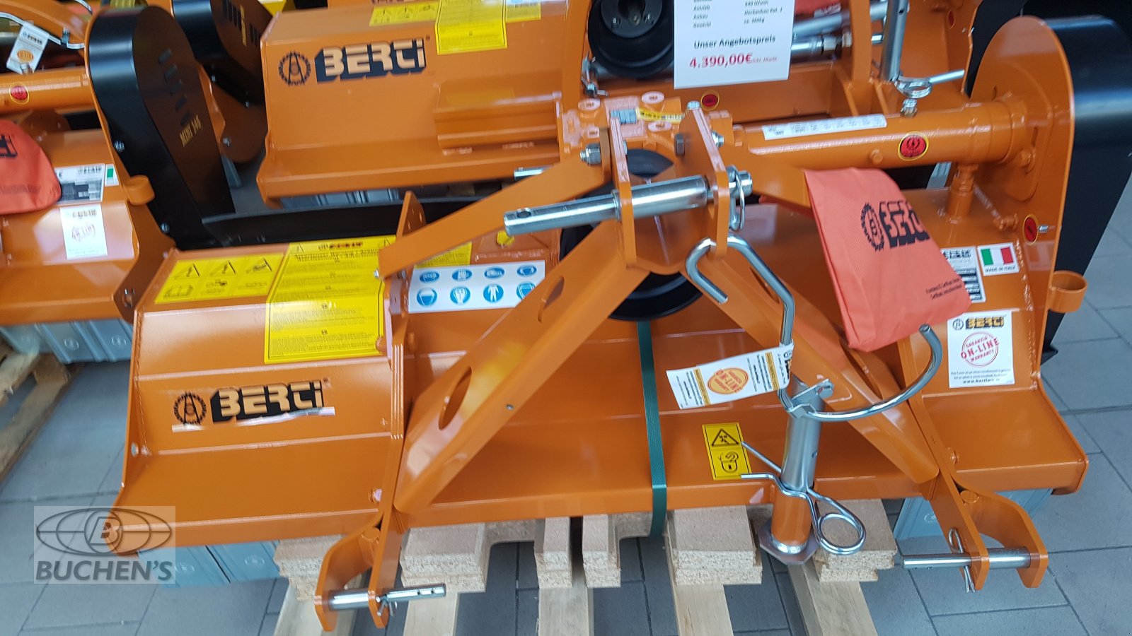 Mulchgerät & Häckselgerät typu Berti Mini 125, Neumaschine v Olpe (Obrázek 5)